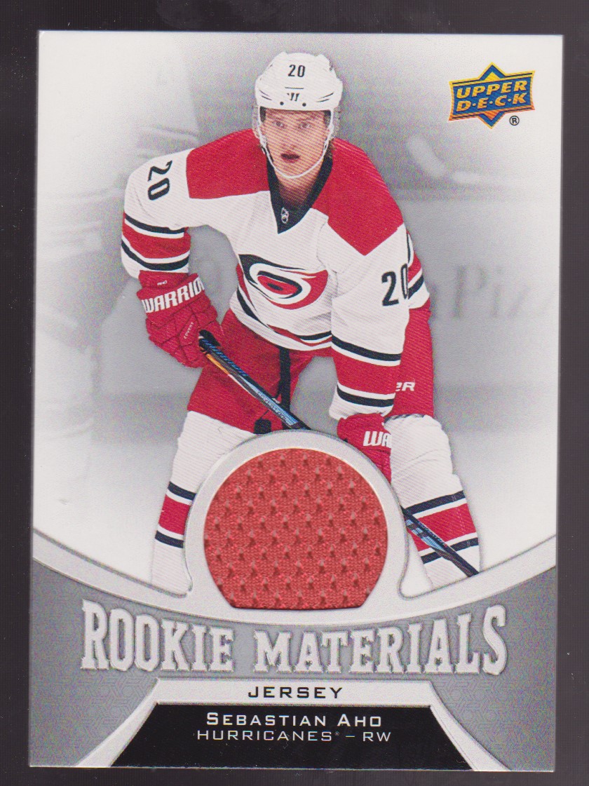 (image for) 2016-17 Upper Deck Rookie Materials #RMSA Sebastian Aho